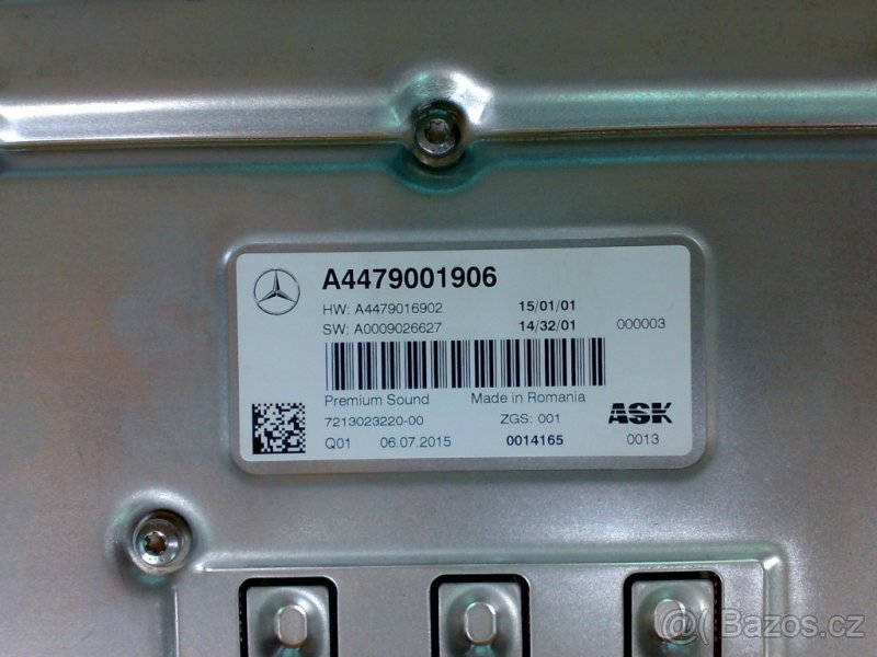 S-klasse W221,W222 ,C-Klasse W205 Navigace Comand. - 10