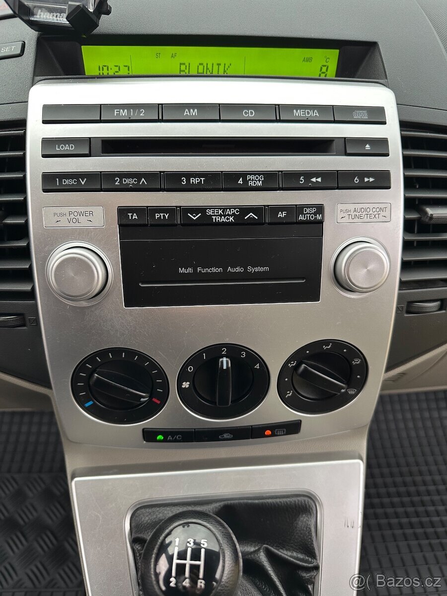 Mazda 5 1,8i 85KW VYHŘÍVANÁ SEDADLA - 10