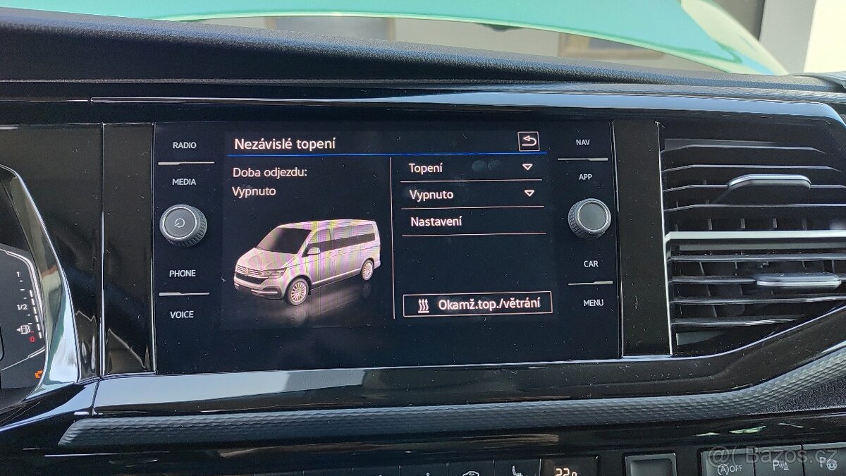 VW T6.1 upgrade přihřívače Webasto+MENU INFOTEJMENT - 10