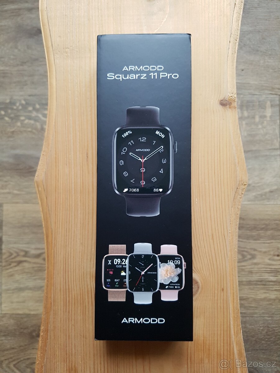 Chytré hodinky ARMODD Squarz 11 Pro 2x řemínek - 10