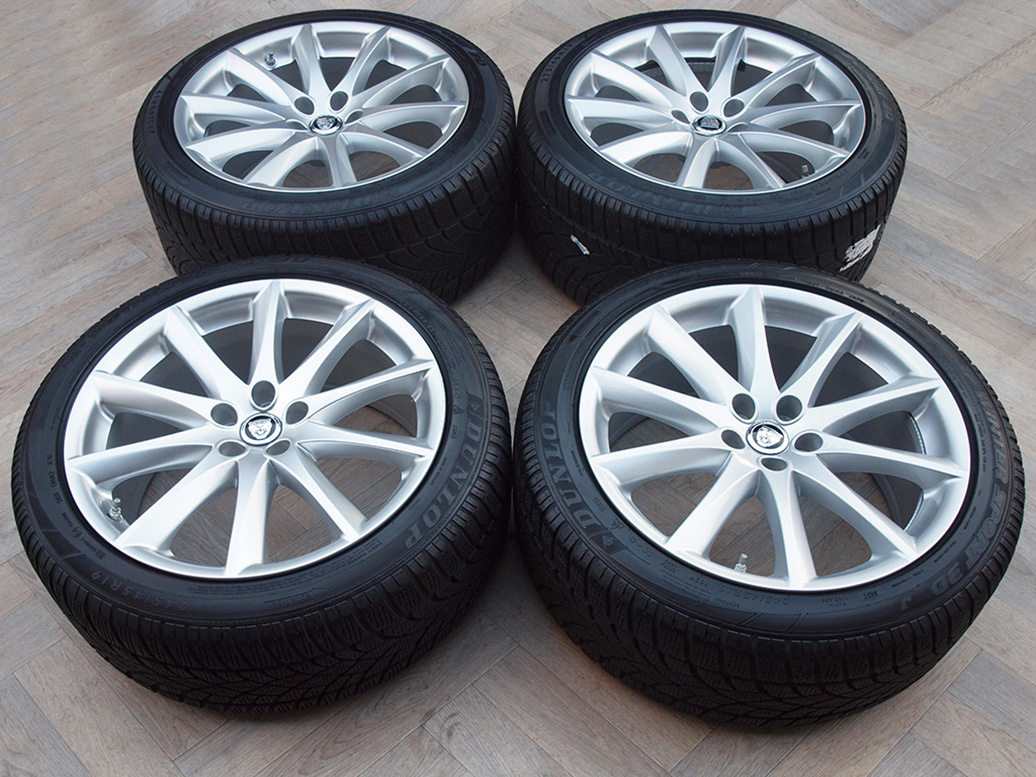 19" 5x108 ALU KOLA JAGUAR XJ – ZÁNOVNÍ ZIMNÍ + ČIDLA - 10
