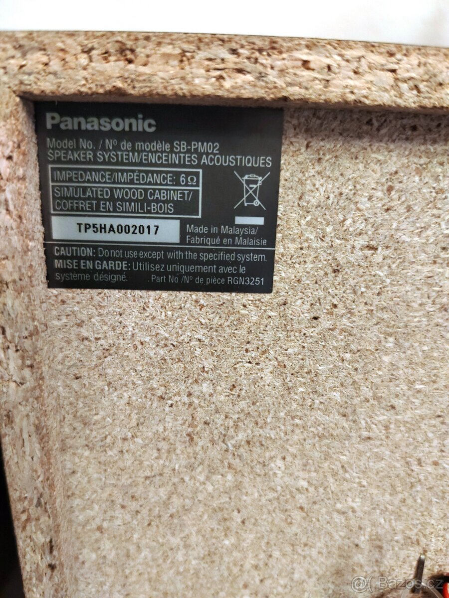 Hi-FI Microsystém Panasonic SC-PM250 reproduktory 20W – JAKO - 10
