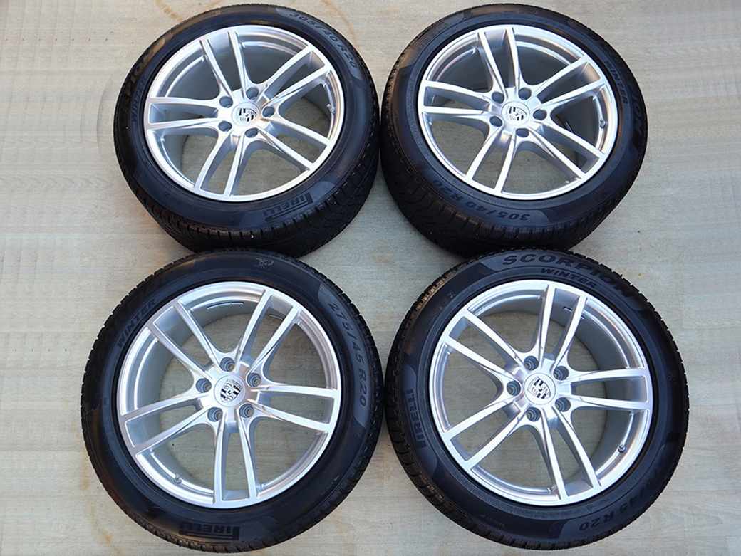20" Alu kola = 5x130 = PORSCHE CAYENNE 9YA – ZIMNÍ + ČIDLA - 10
