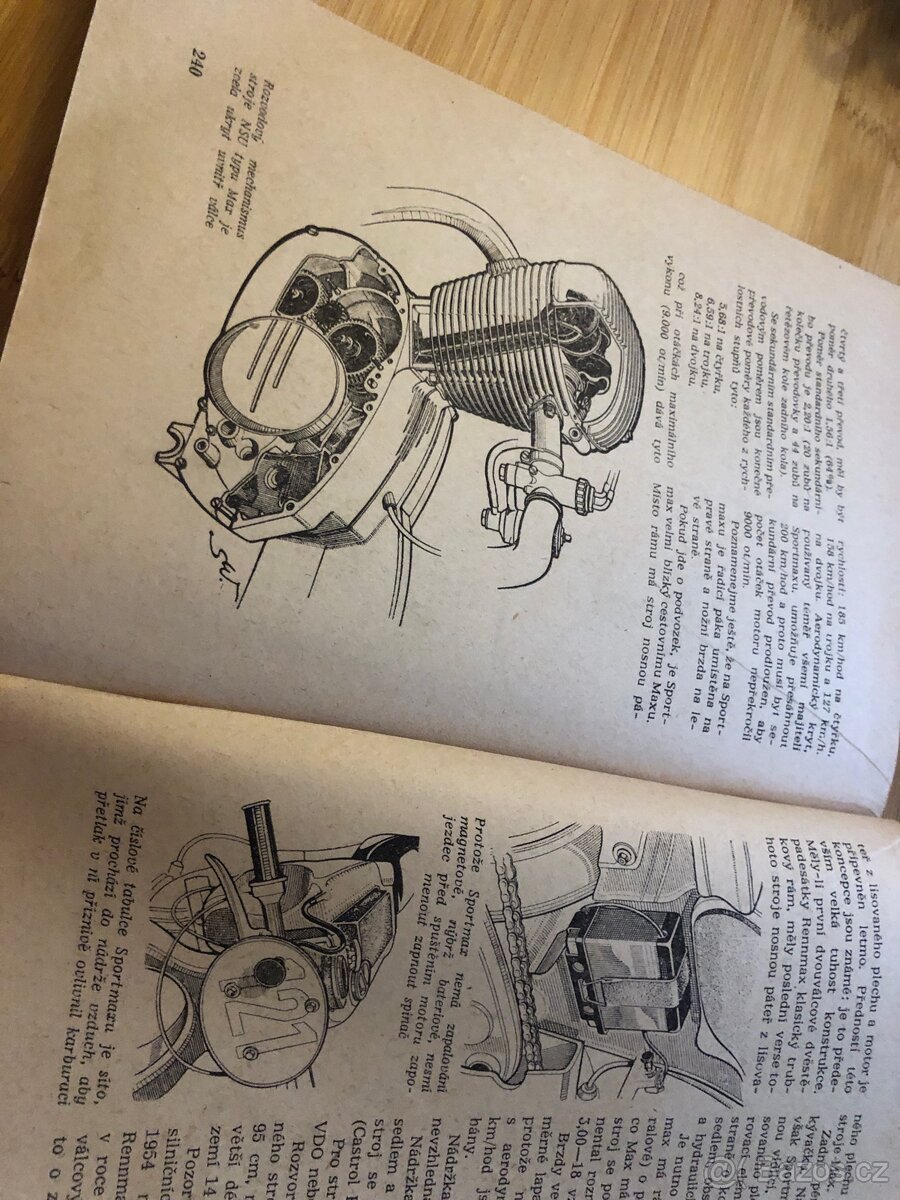 NSU Sportmax - motoristická současnost Spartak škoda 440 - 10