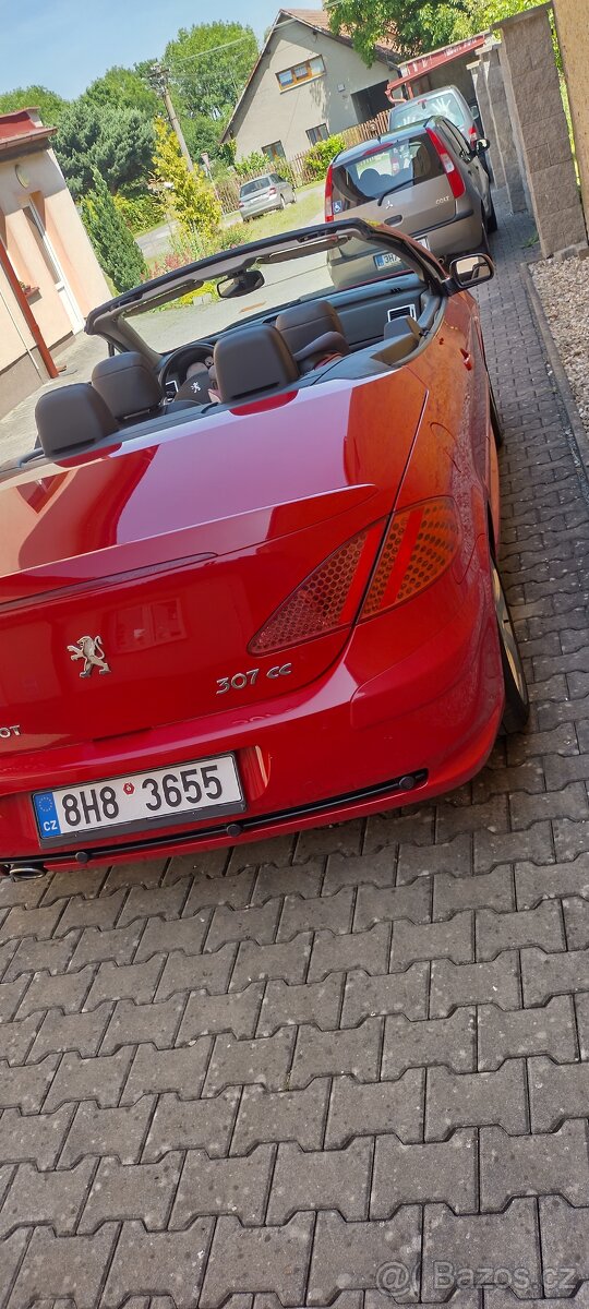 Peugeot 307cc cabrio 2,0HDI 100kW 160tis. km velmi pěkný - 10