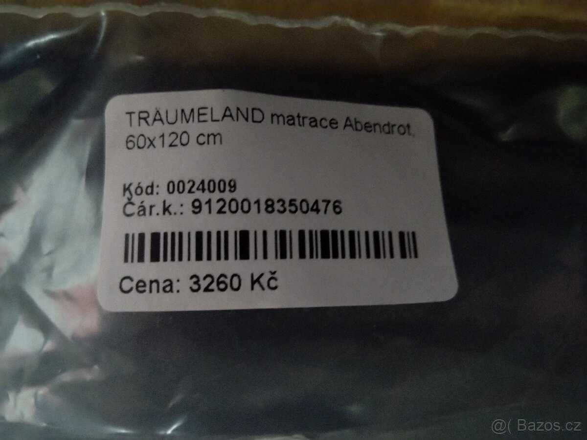 Bílá postýlka +matrace traumeland - 10