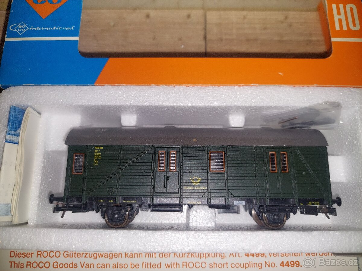 H0 Roco - převážně nákladní vagony s obalem 8ks - 10