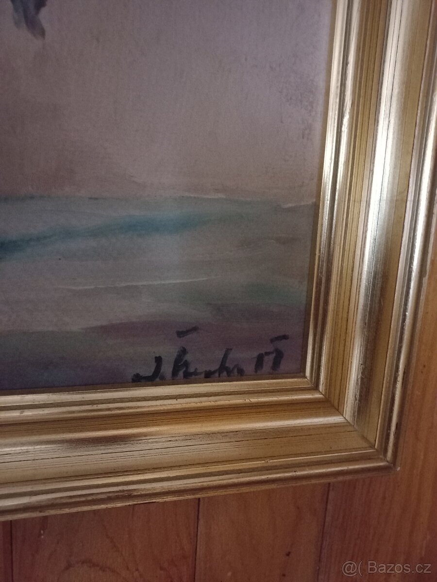 Ručně malované talíře- keramika - 10