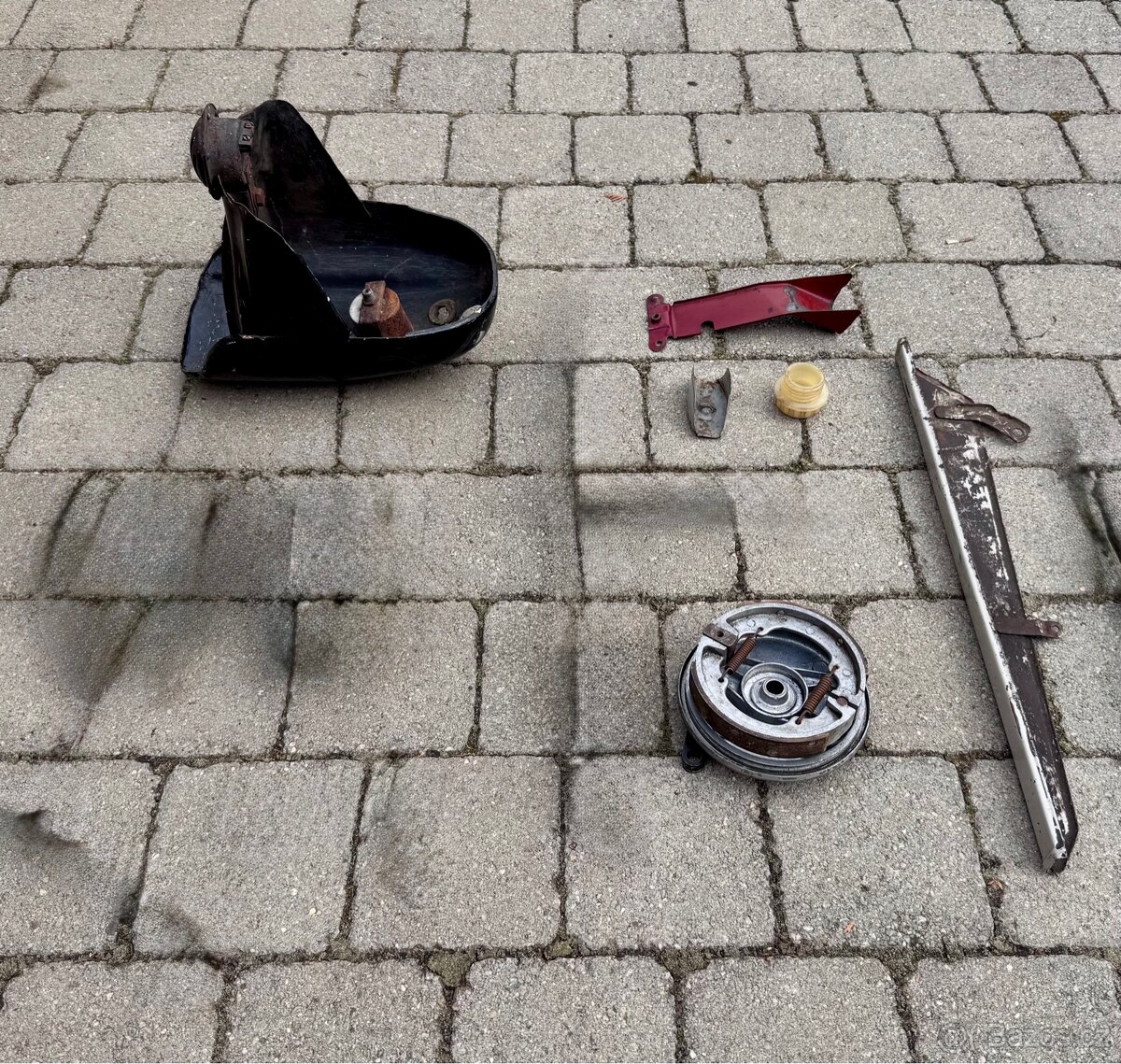 Jawa 50 parez pionyr fichtl mustang - dily - 10