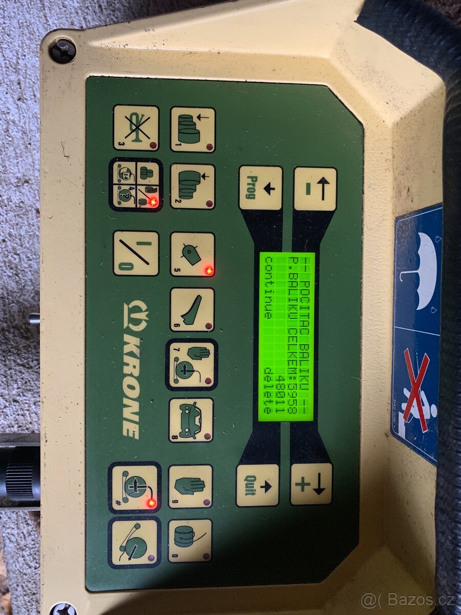 Lis s baličkou Krone Combipack V 1500 MC - 10