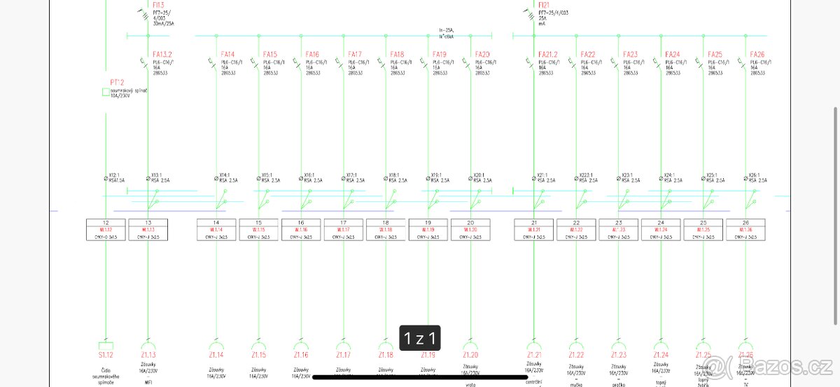 Elektro rozvaděč na RD s protipožární ochranou - 10