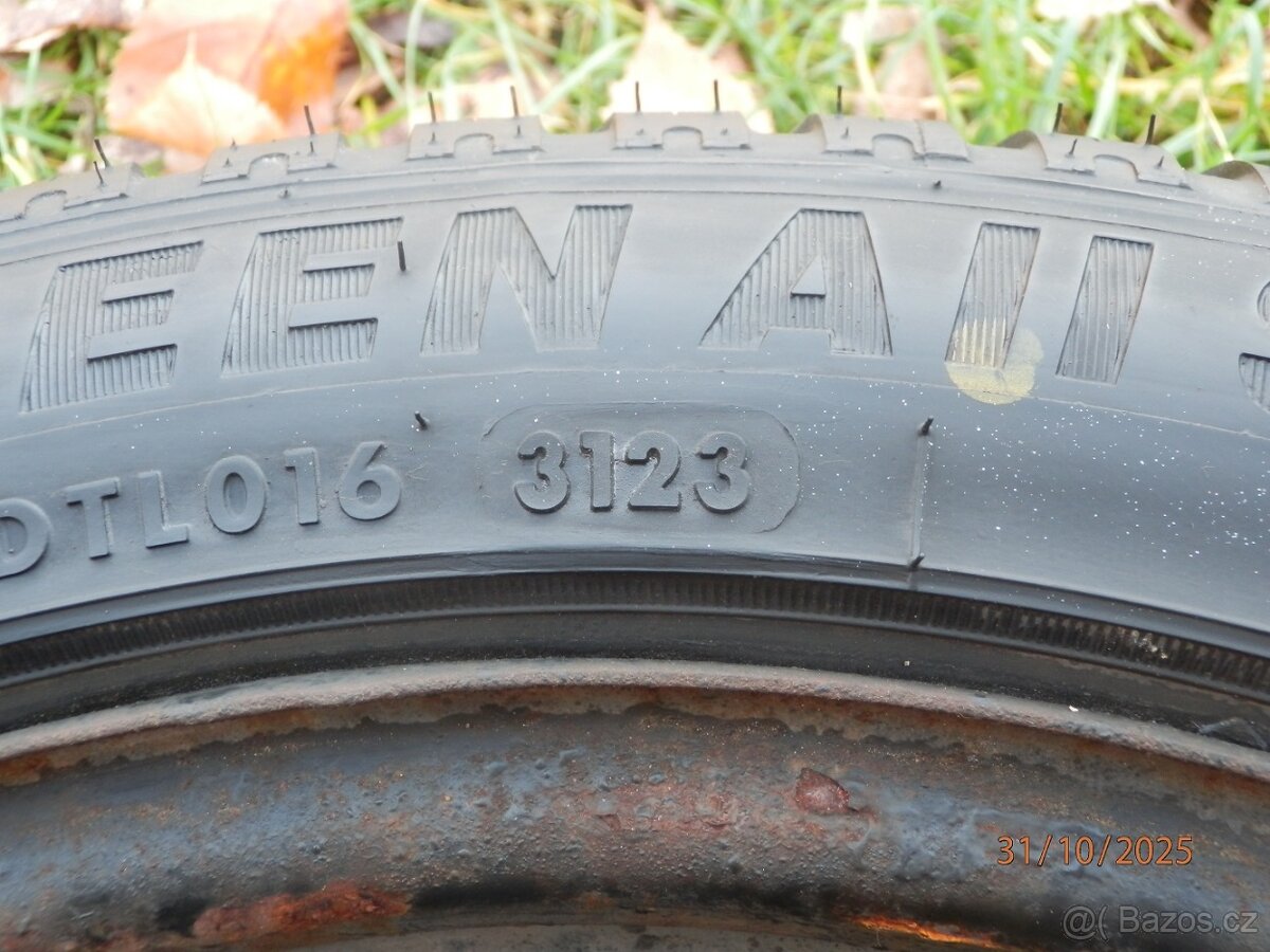 2xObutá Celoroční kola na ŠKODA FABIA 1 15tky ET43 195/50 - 10