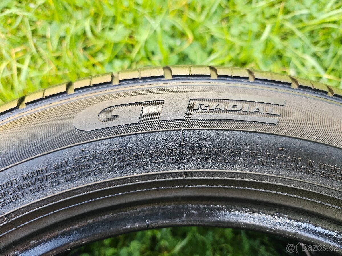 4x Letní pneu Barum + Champiro - 185/55 R15 - 75% - 10
