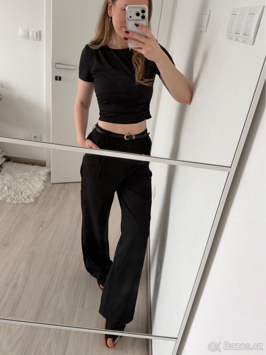 Nádherné společenské kalhoty S Sinsay - 10