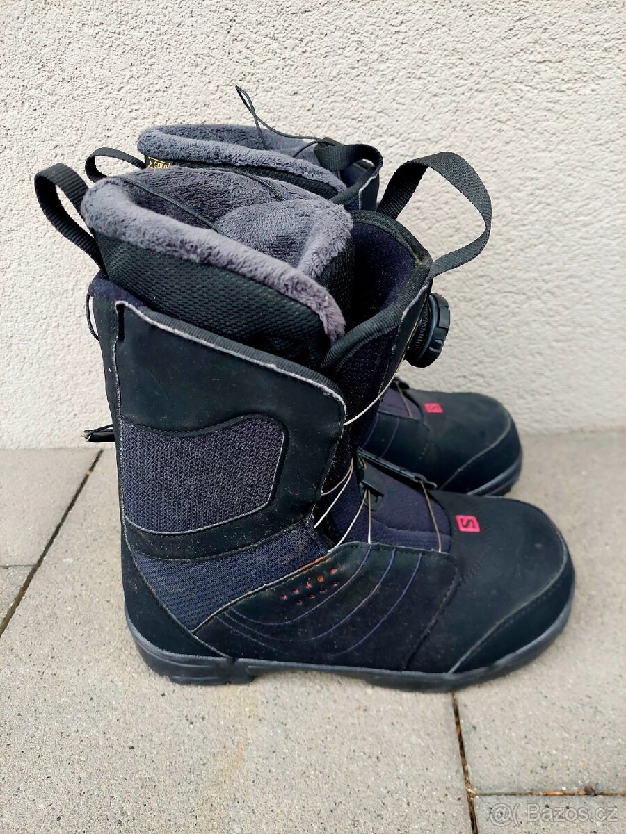 Dětský snowboard CRAZY CREEK, 120 cm + boty - 10