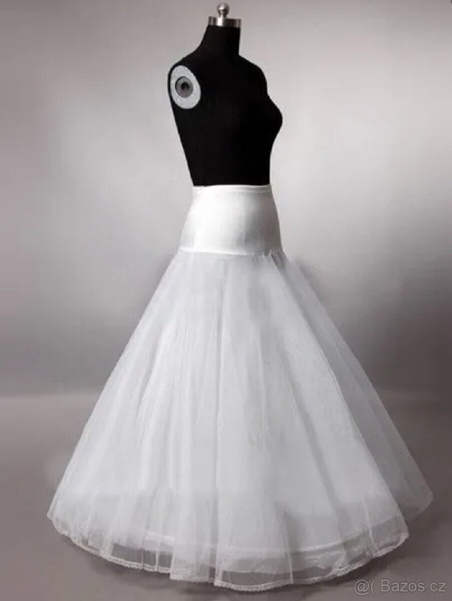 Modrobílé svatební šaty - 10