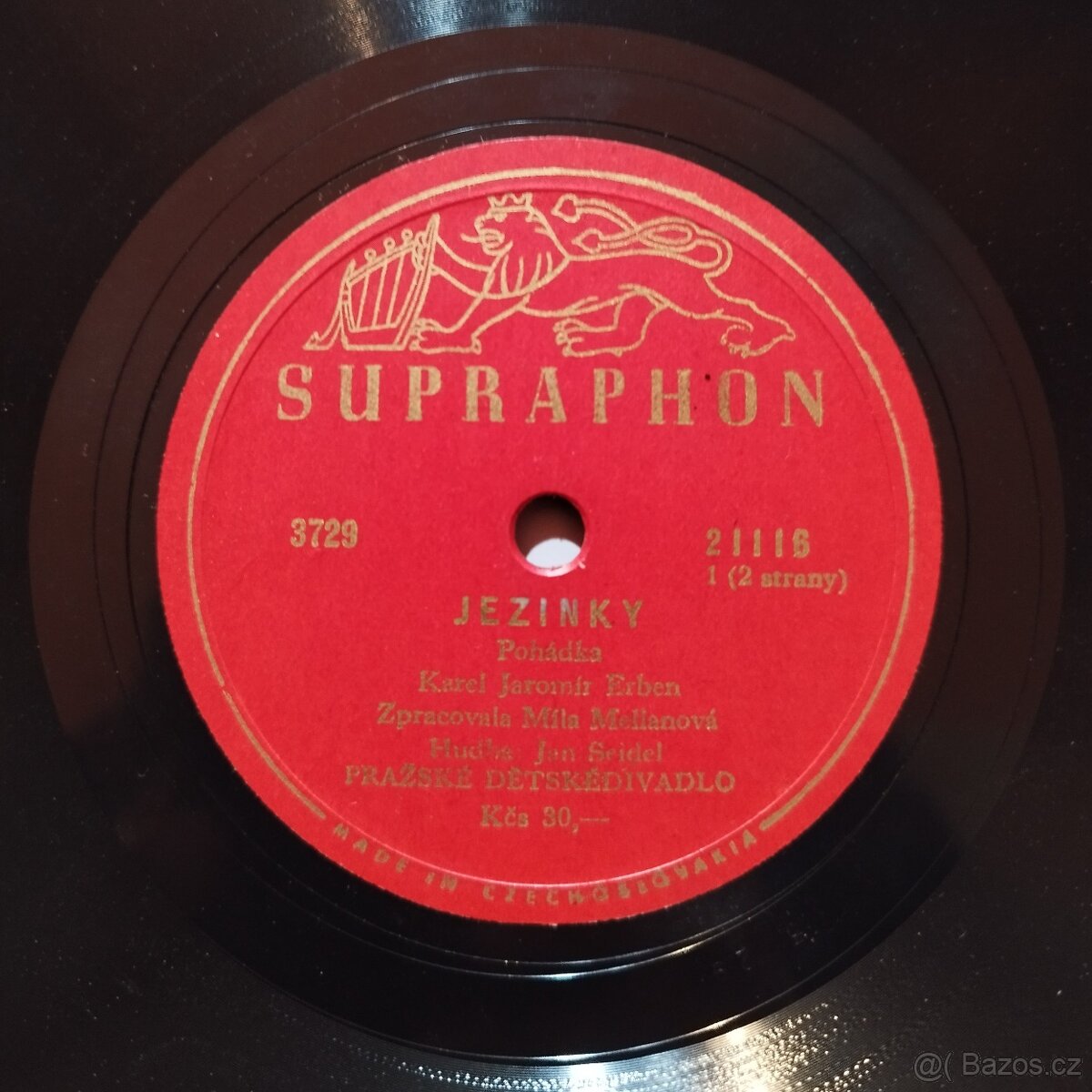 Prodým tyto 5 šelakových desek - 10