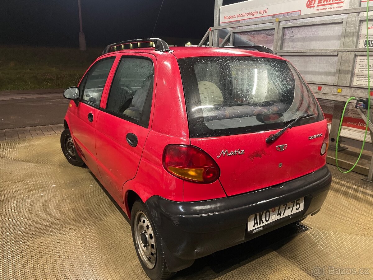 Daewoo Matiz 0.8l. Najeto 47 tis.km. 2.majitel. Koupeno v ČR - 10