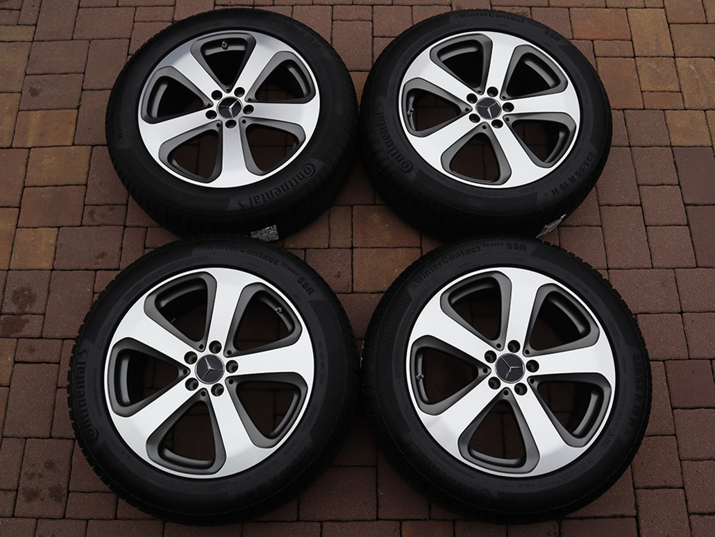 19" Alu kola = 5x112 = MERCEDES GLC – ZIMNÍ – LEŠTĚNÉ - 10