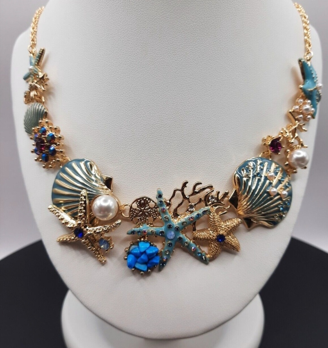 Nový set náramek, náhrdelník, náušnice. - 10