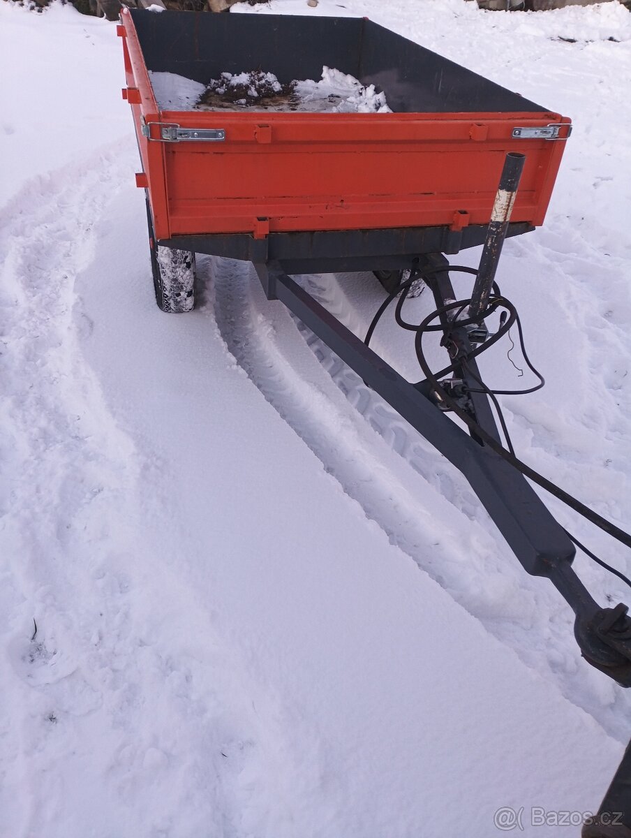 Sklápěcí vlek za malotraktor - 10