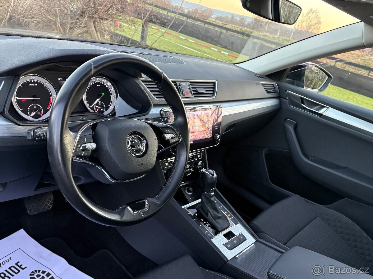 Škoda Superb 2tdi Dsg m.r.2022 el.sedadla ful led světla - 10