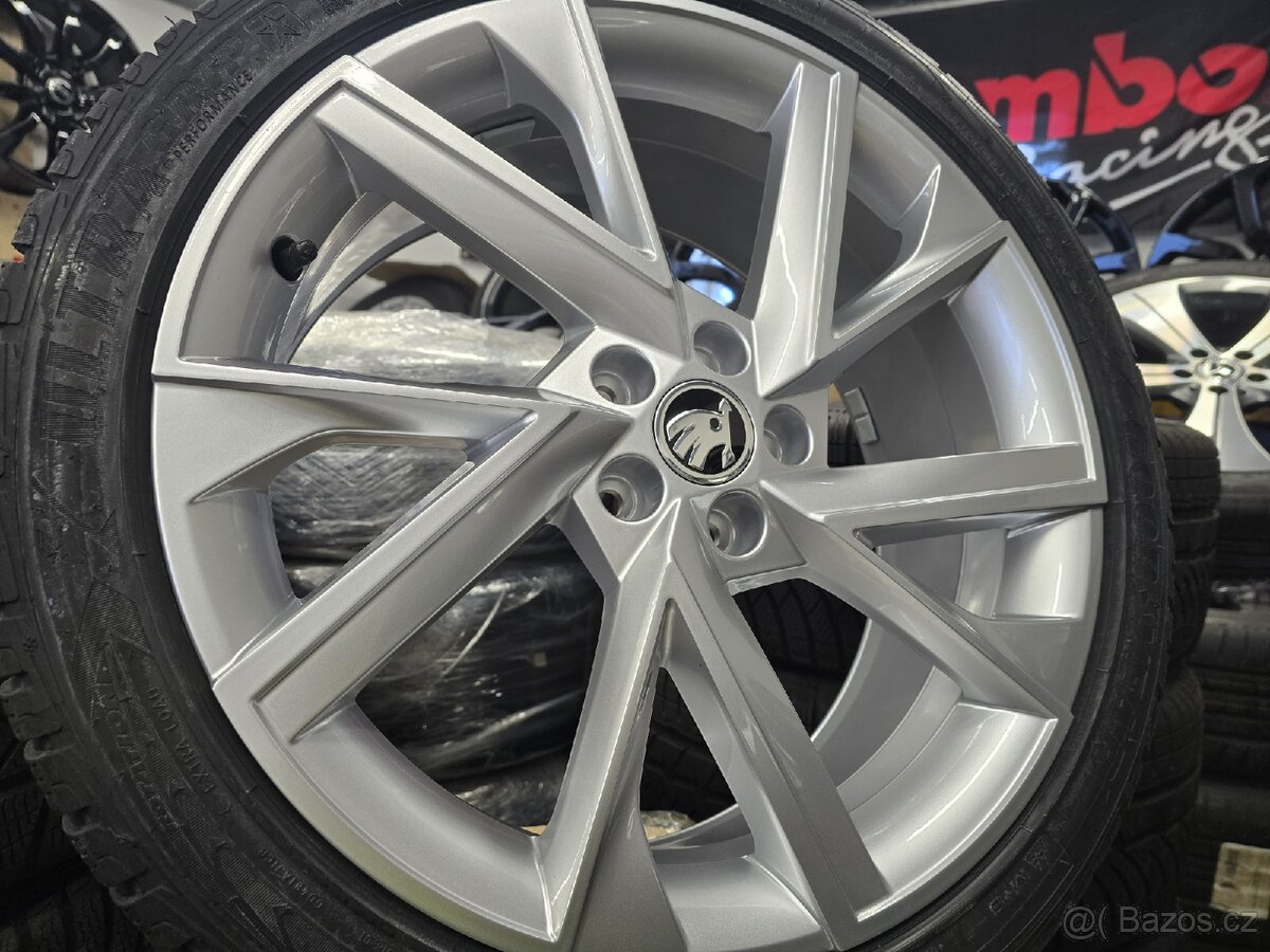 Nová zimní sada alu kol ŠKODA Scala R18 - 10