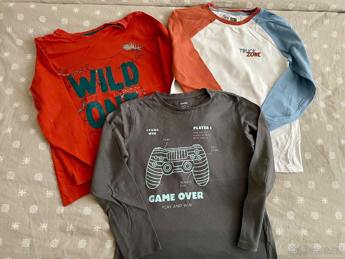 Balík Chlapeckého oblečení - velikost 122/128, sada 49 kusů - 10