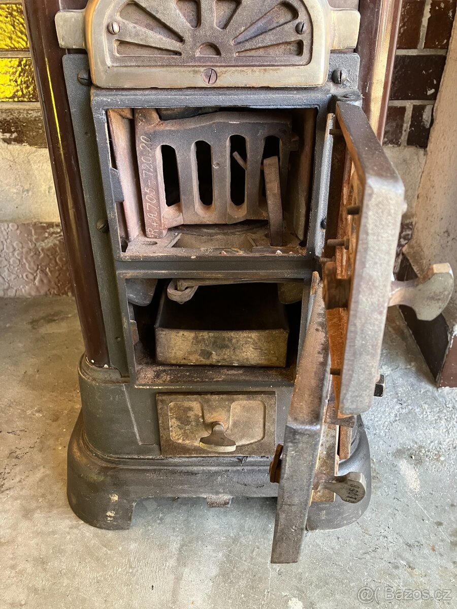 Americká litinová kamna - 10