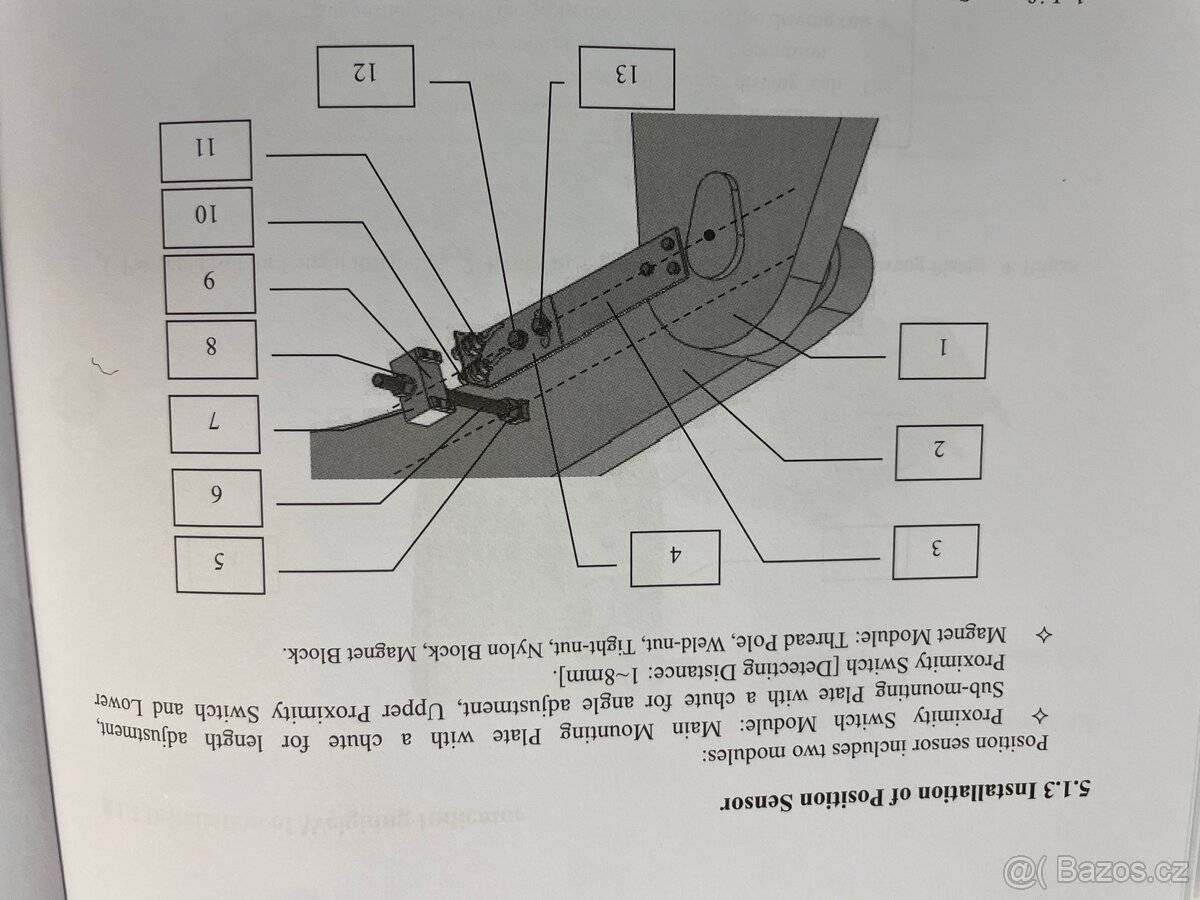 Digitální váha pro nakladač bagr české menu - 10