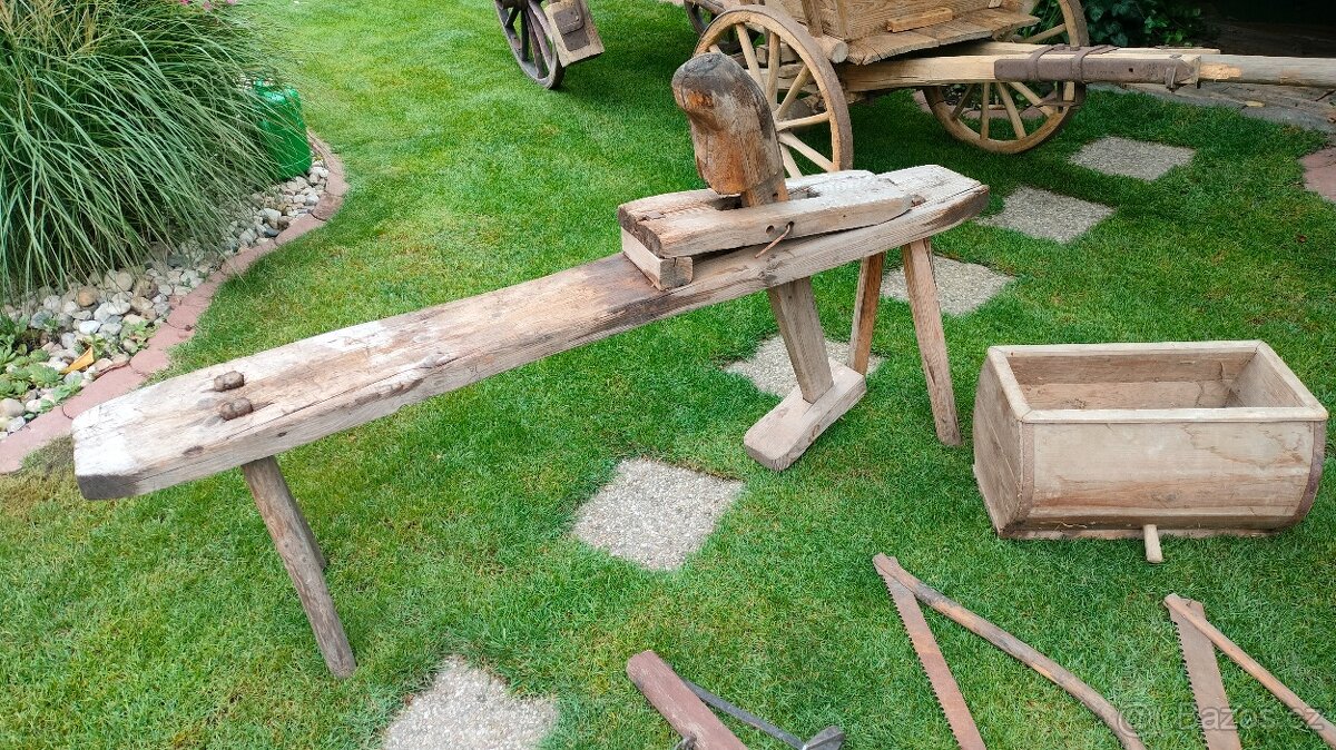 Staré zemědělské stroje, staré věci. Žebřiňák - 10