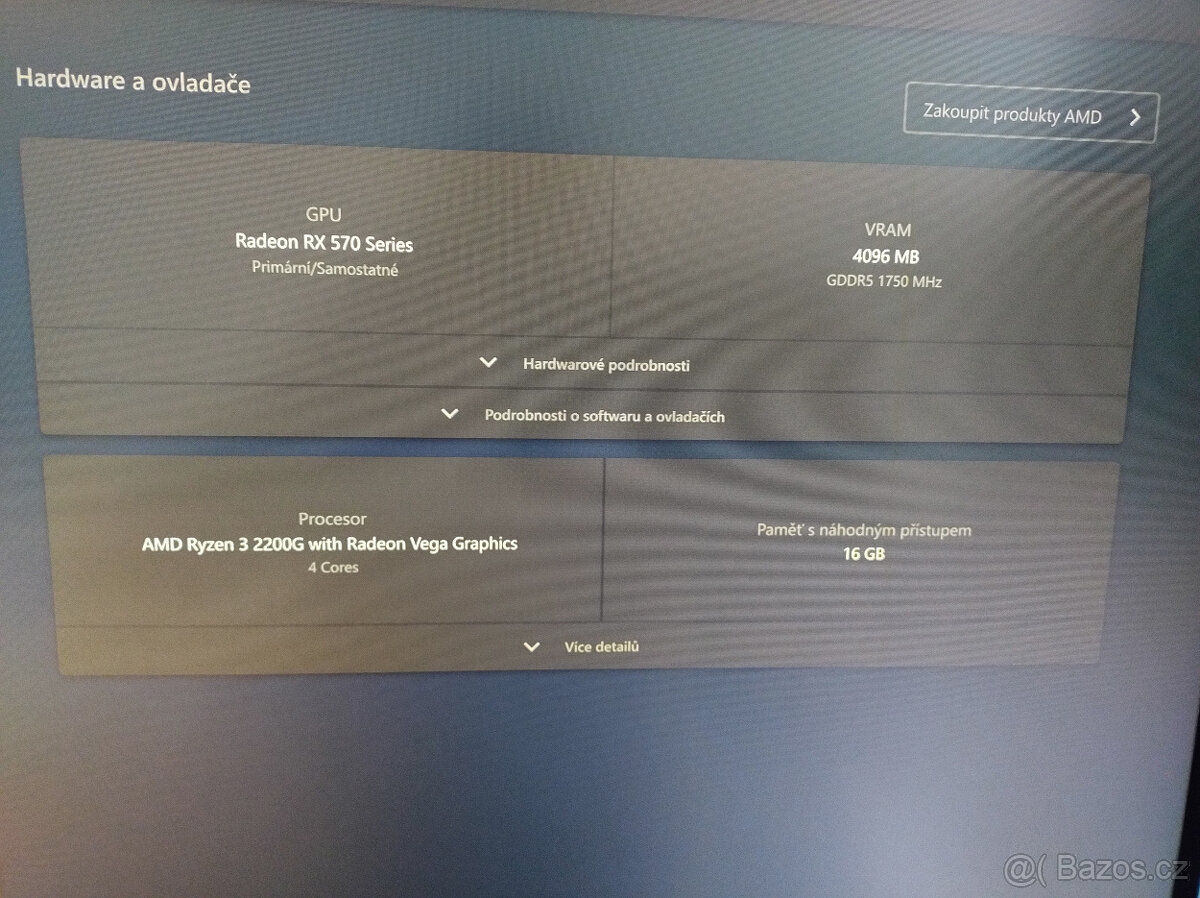 PC mini set Ryzen 3 2200G + ZDARMA Monitor LG - 10