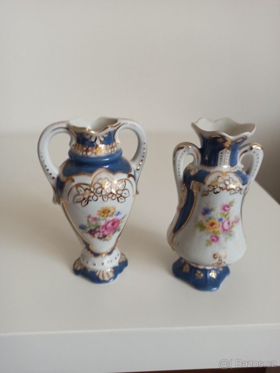 Vintage amfory/svícny Royal Dux Bohemia - 10