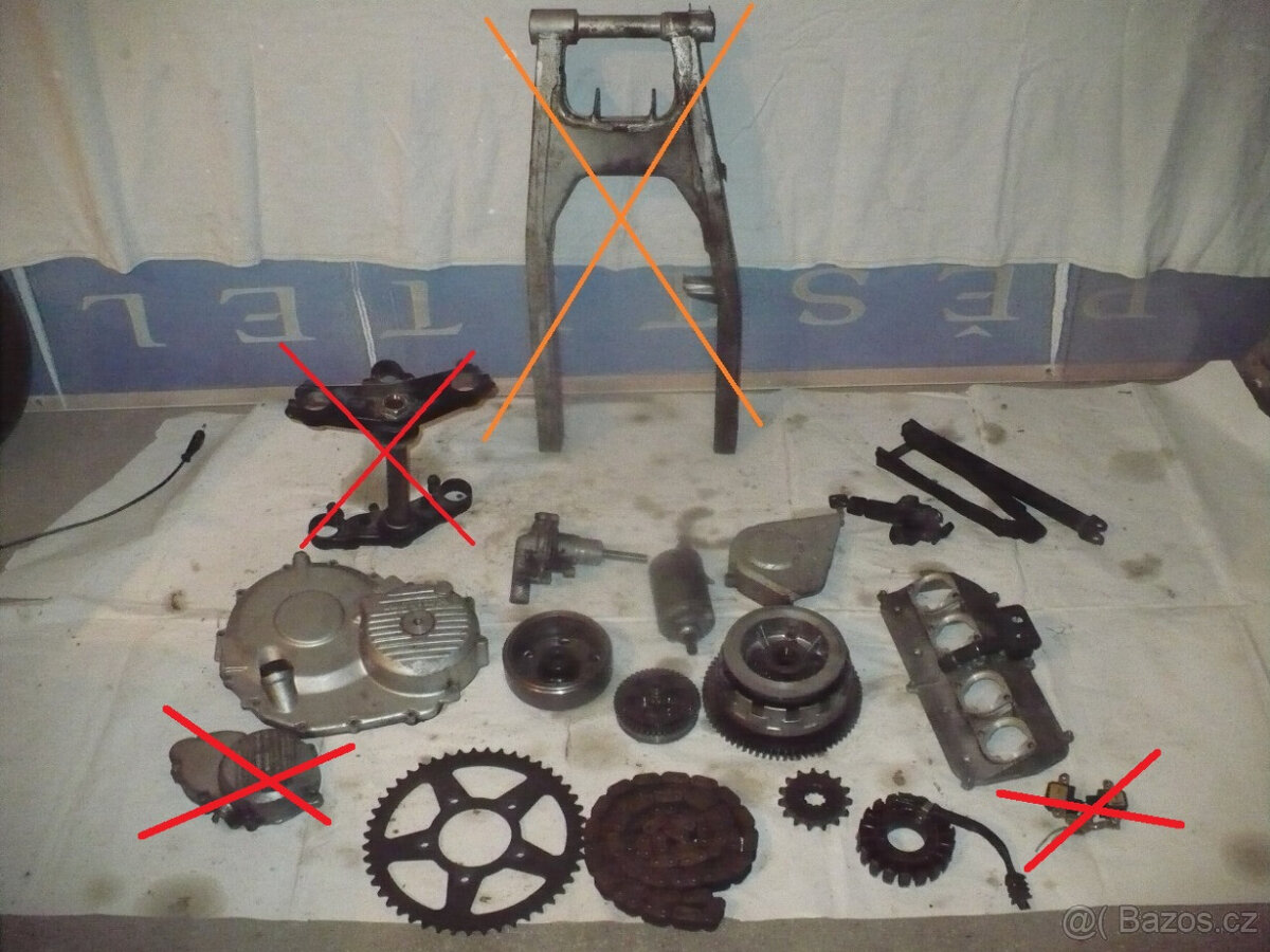 Honda CBR 500 PC 20 r. 88 díly - 10