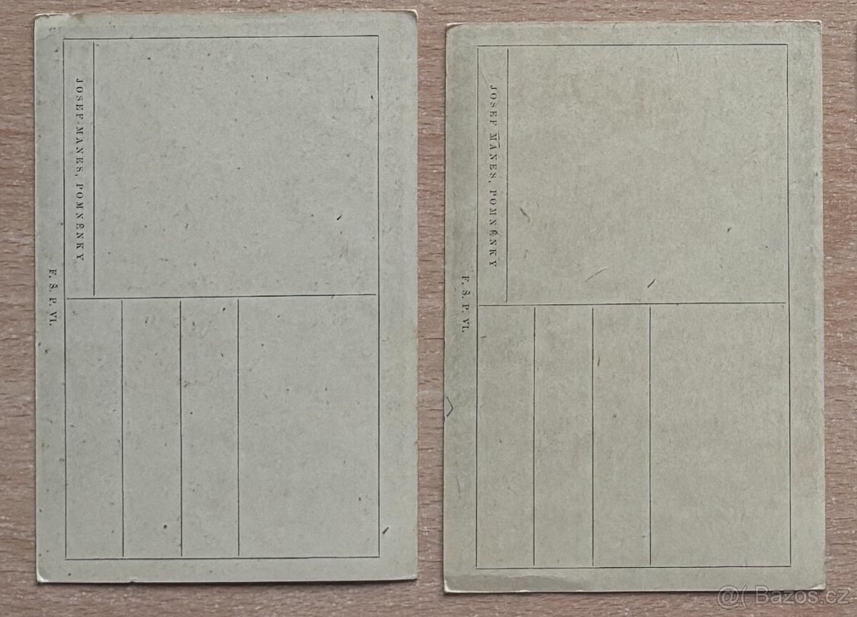 Staré pohlednice Josef Mánes - 10