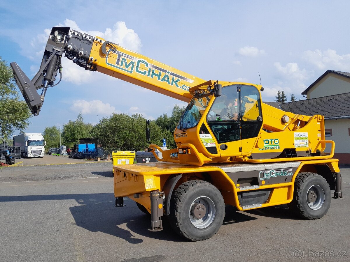 otočný teleskopický manipulátor Merlo Roto 60.24MCSS 6tun/24 - 10