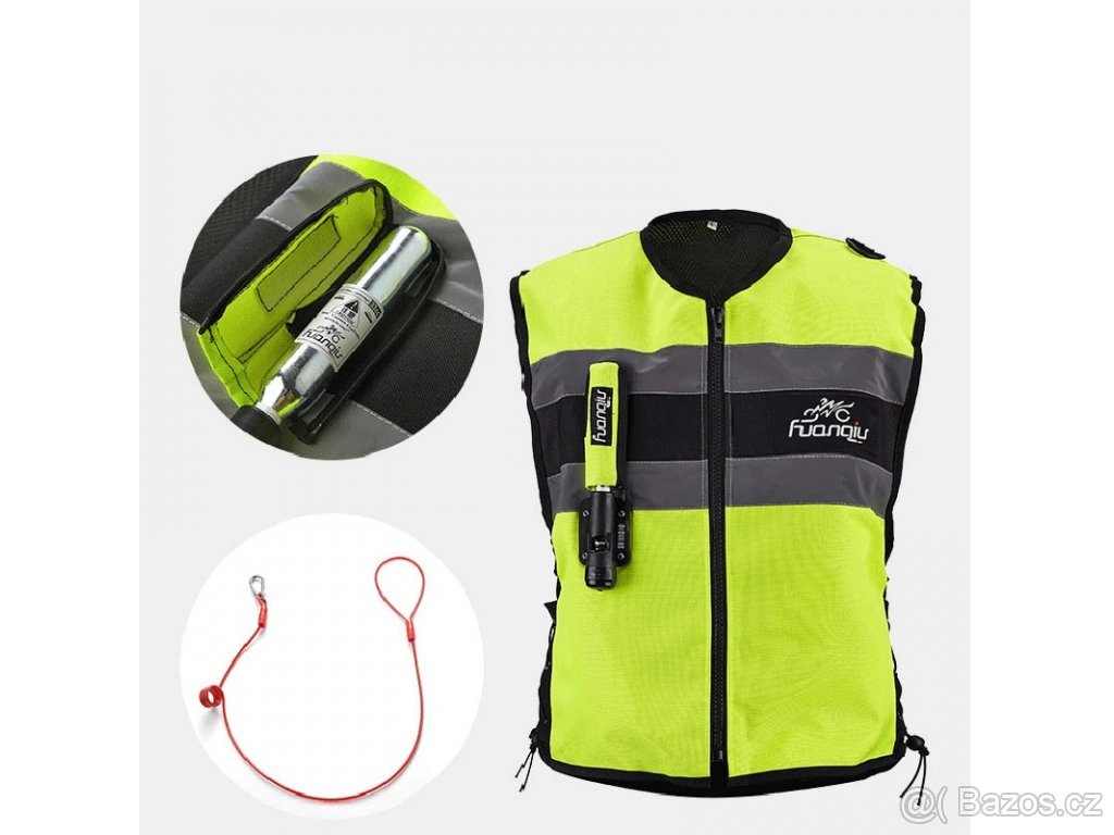 Aibag vesta pouze M ,černá zip ... sleva - 10