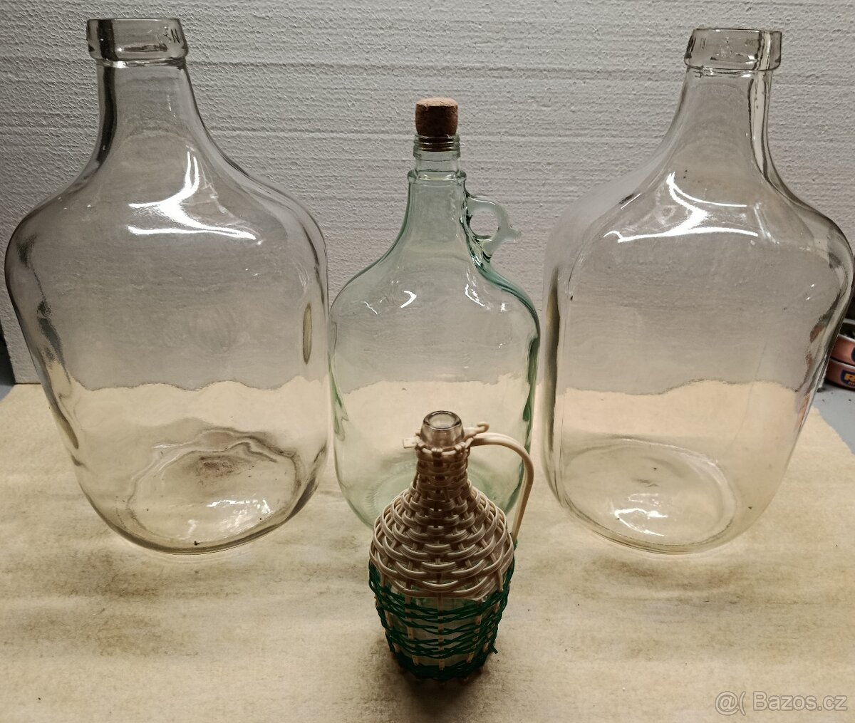 Skleněné demižony - 10