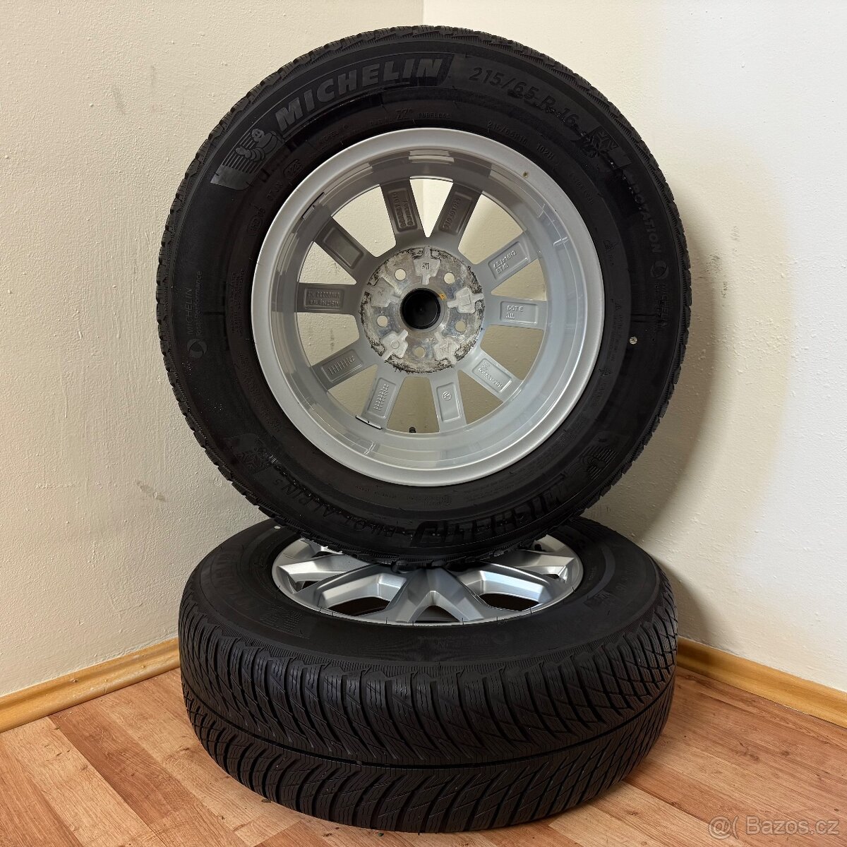 VW T7 MULTIVAN 5x120 R16 ET60+ZIMNÍ 215/65R16 6,5m - 10