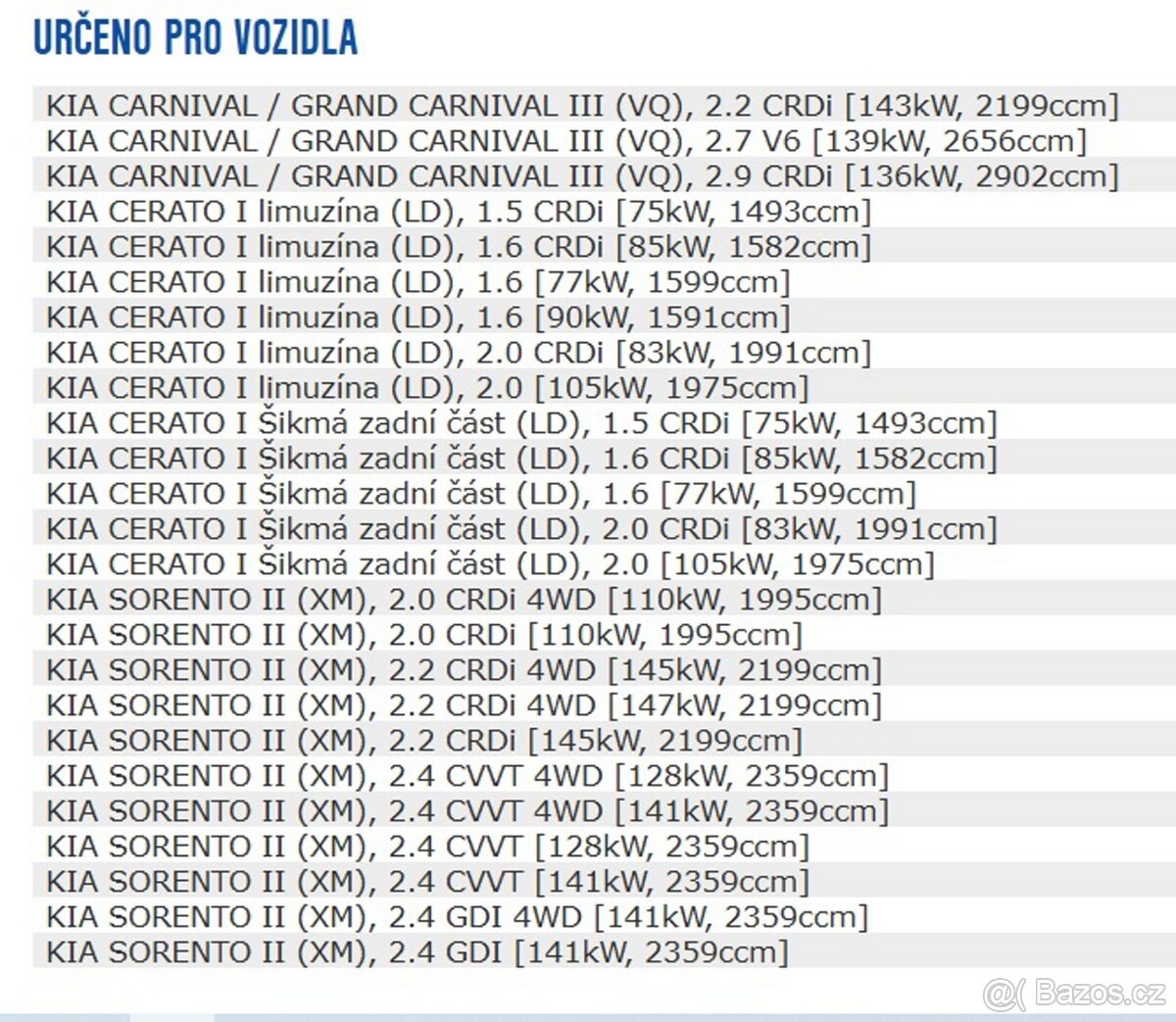 KIA KABINOVÝ FILTR NOVÝ VALEO 698895 - 10