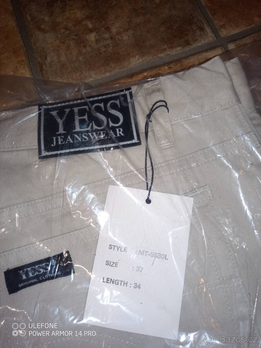 Pánské kalhoty - džíny W37 - 10