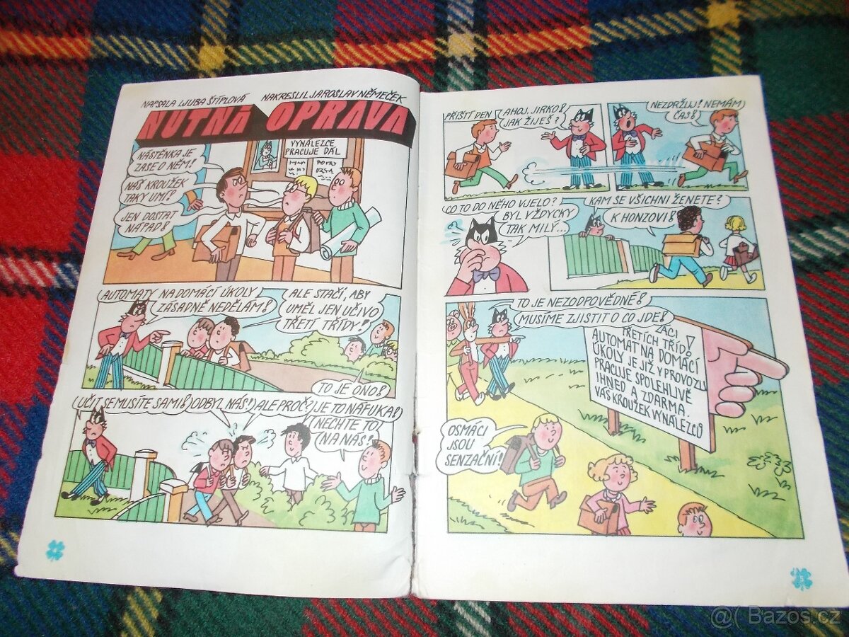 Časopisy Čtyřlístek bez desek - 10