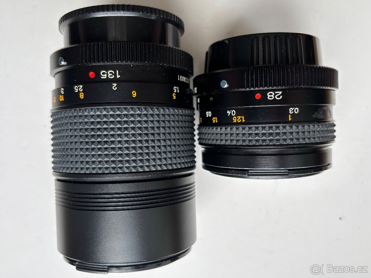 Konica FS-1 se 2 objektivy Konica Hexanon AR -povánoční slev - 10