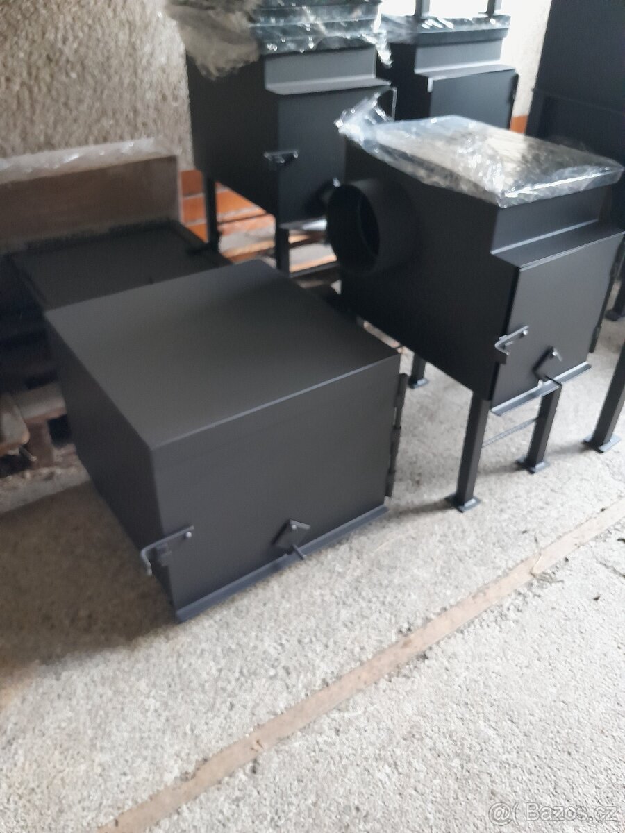 Topeniště - kamínka k udírně - 10