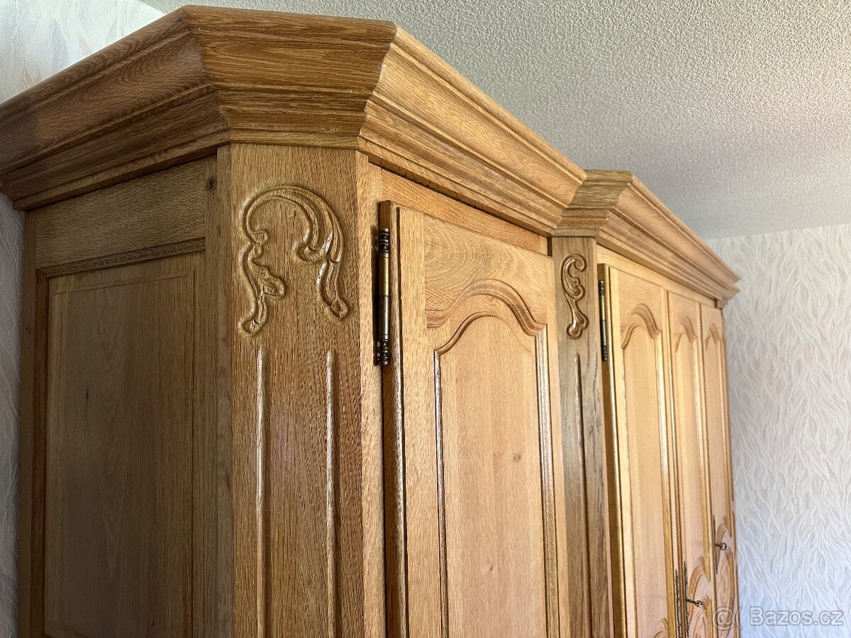 Dubová celomasivní ložnice, TOP zpracování - 10