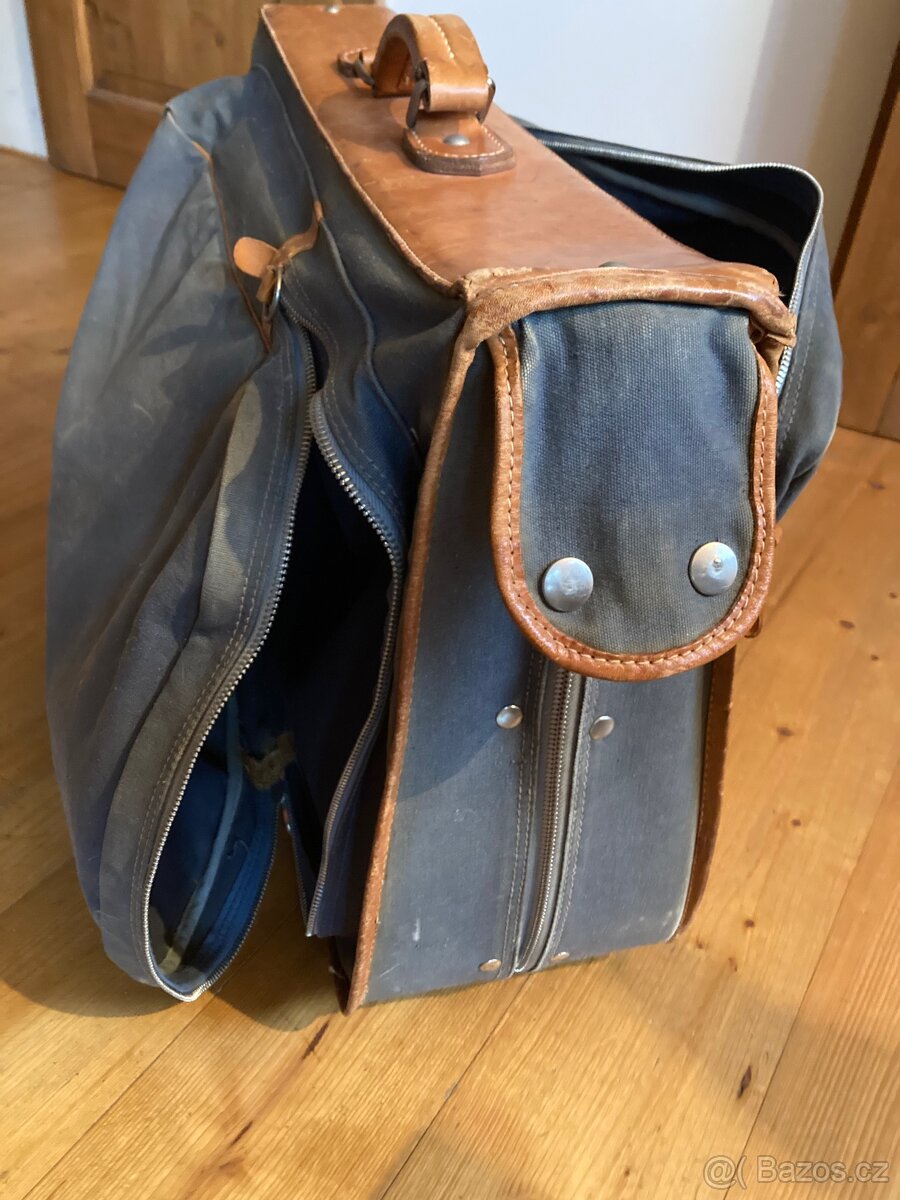 Starý cestovní kufr sedmdesátá léta - 10