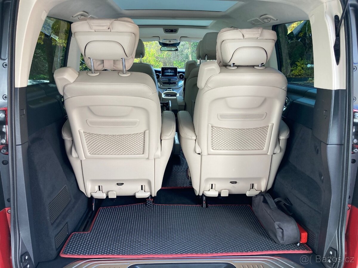 MERCEDES BENZ V 300D AMG 4MATIC PANORAMA 176KW,ČR 1.maj. - 10