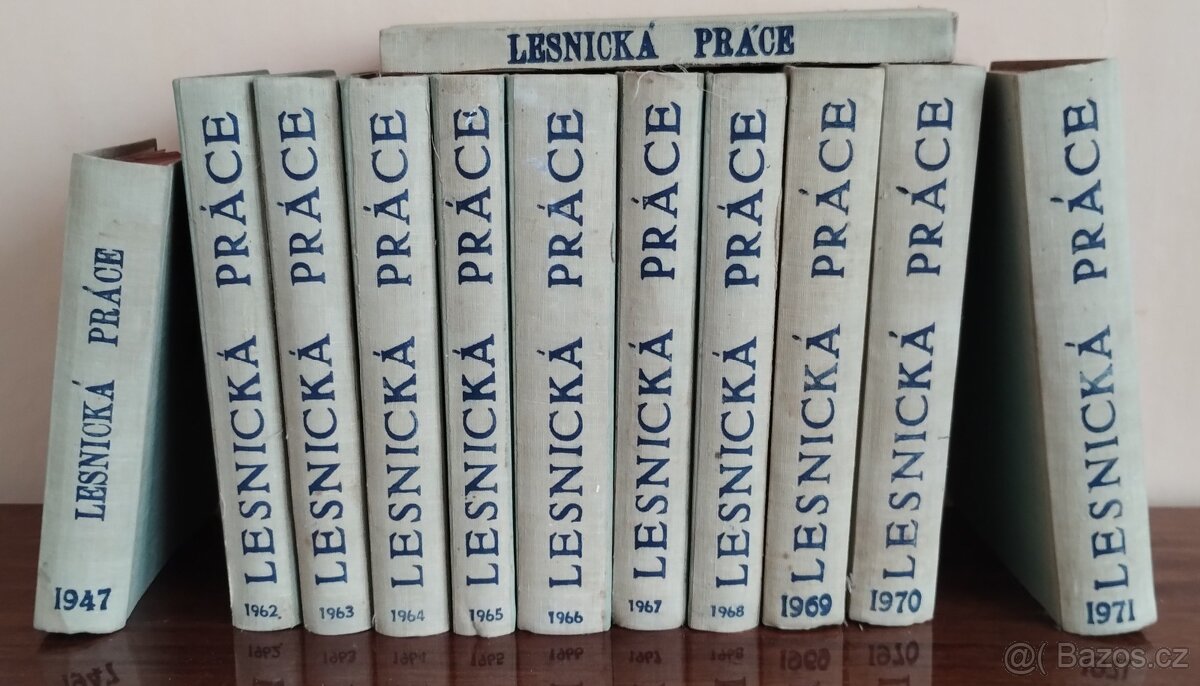 (Antikv.)Lesnická práce, časp. SET 12 - 10