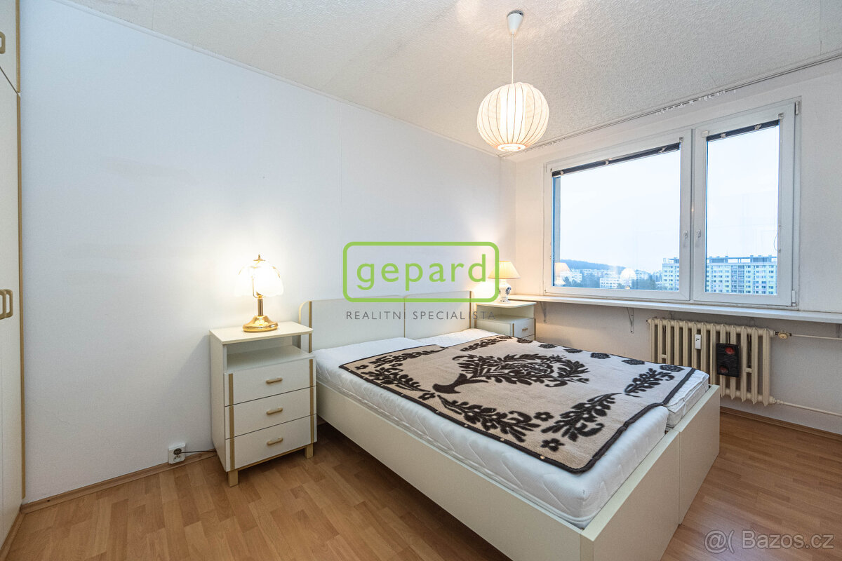 Pronájem zařízeného bytu 3+1 s lodžiíí u Ďáblického háje, Pr - 10