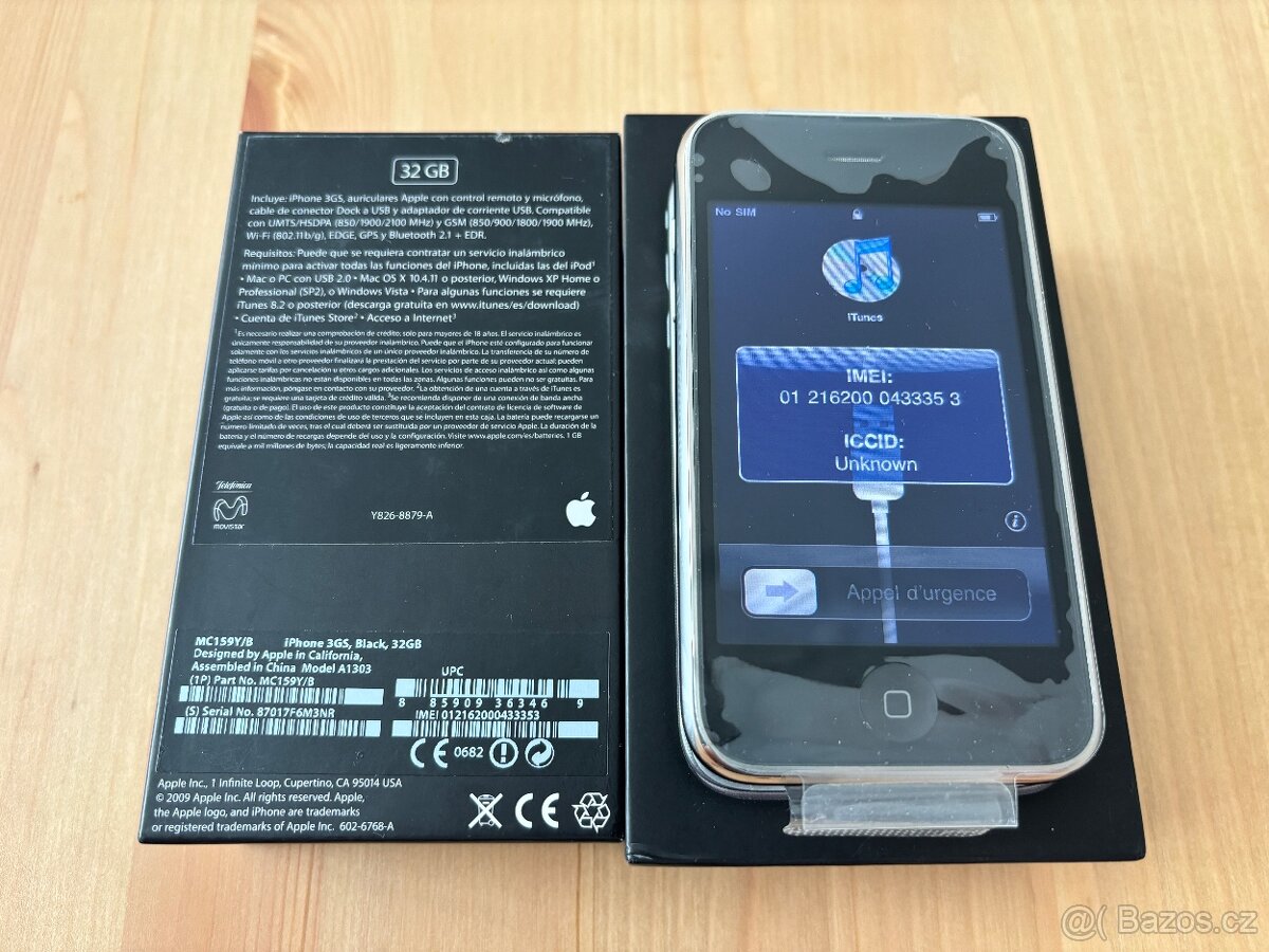 Nový Apple iPhone 3GS 32GB Black - 10